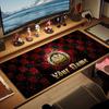 Eintracht Frankfurt Benutzerdefinierter Name Große Größe Mauspads Große Gaming-Tischauflage Rutschfest Laptop Tablet Großes Mauspads XXL Matte Mini-PC-Spielmatte Mit Schloss