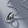 Men Hip Hop Personal Pendant Titanium Steel Versatile Sweater Chain Jewelry Accessory