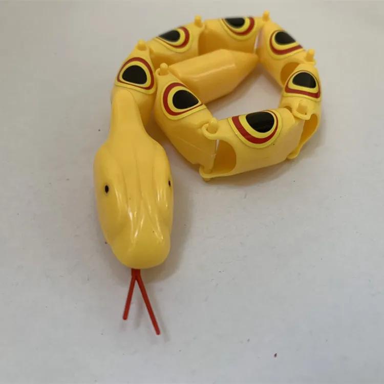 30cm Realistisches Gelenkige Schlangen-Spielzeug 4 Farben Erwachsene Kinder Scherzartikel Spaß Falsches Schlangenmodell Party Aprilscherz Horror Trickspielzeug
