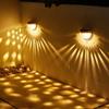 Solar Fence Light Outdoor Waterproof Wall Lamps Garden Energy Light Festoon Decoration LED for Garden Step Patio Stairs 1-12PCS