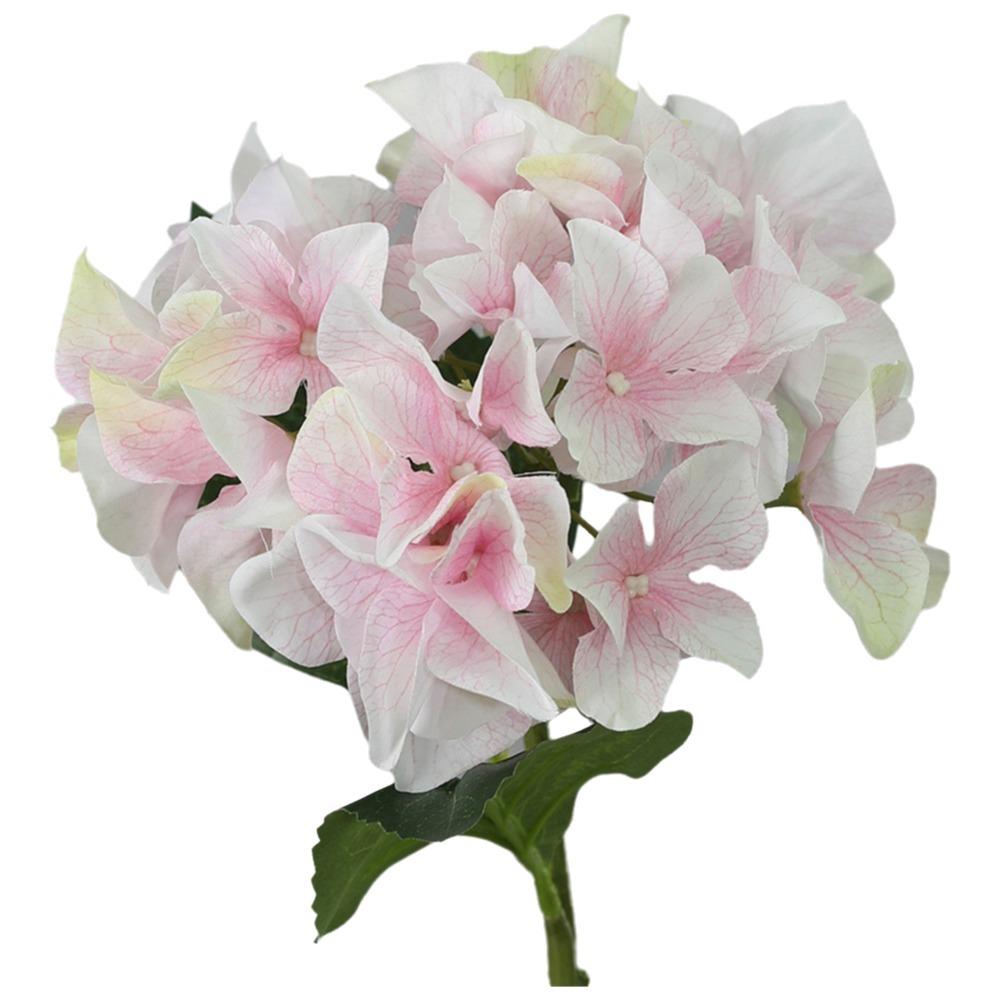

Fashion 36cm Artificial Hydrangea Flower Pink Bridal Bouquets Simulation Hydrangea Floral Arrangement Fake Flower Party Supplies светло-розовый
