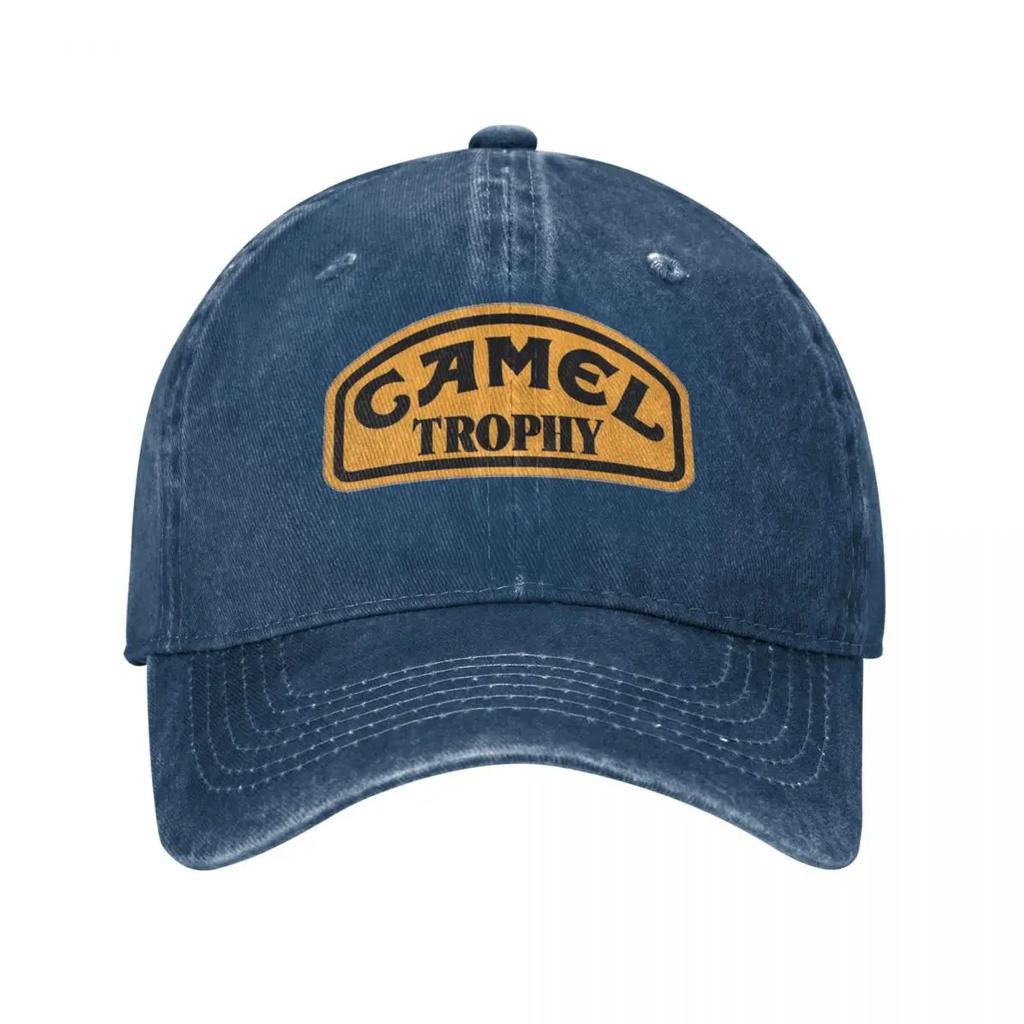 Camel Trophy Klassisches Logo Unisex Stil Baseballkappen Used Gewaschene Kappen Hut Vintage Outdoor-Aktivitäten Snapback Kappe