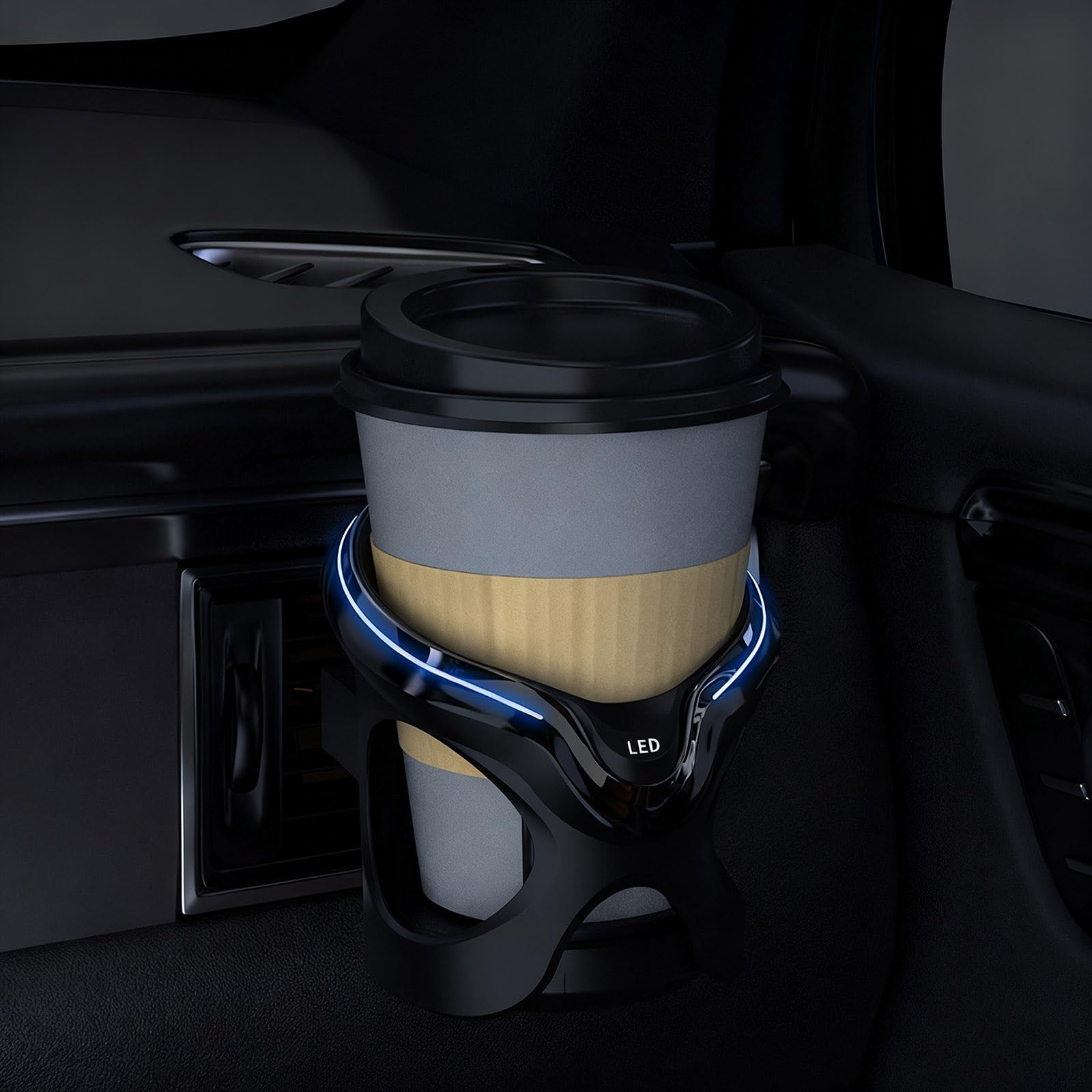 Автомобильный держатель для напитков, совместимый с Subaru Levorg Layback 4BA-VN5 Вода One size серый