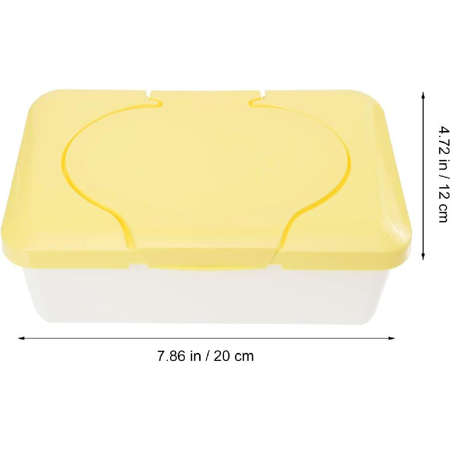 Baby Wipes Dispenser Baby Wips 3pcs Refillable Baby Wipes Baby Wipes Holders Wipes Tissue Cases Babywipe Travel Wipes(Random Color)