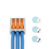 Ideal Gift 3 Way Reusable Spring Lever Terminal Block Electric Cable Connector Wire For Friends And Family