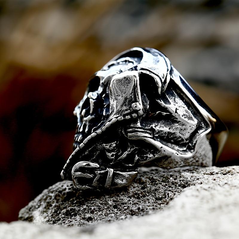 Domineering Hip-hop Retro Skull Men’s Accessories Ring