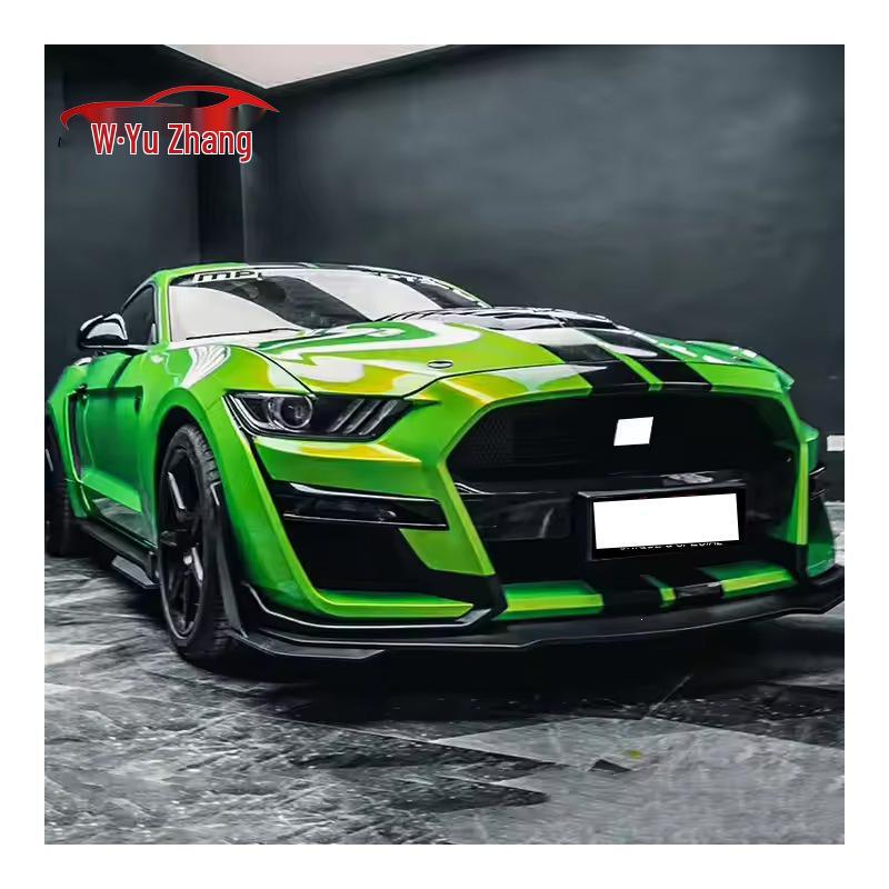 Compatible Front & Rear Bumper, Hood, and Fender for Ford Mustang GT500 Upgrade (2015-2023 Models)