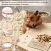 4 Pcs Hamster Platform Ladder Hideout Wood Playhouse Hamster Game Climbing Toy for Small Pet Hamster Rat Gerbil Chinchilla Mouse