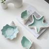 INS Style European Shell Starfish Ceramic Jewelry Tray for Valentine's Day