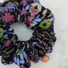 Maia Rose Jacquard Gopchang Shushu Hair Tie - Blue Purple