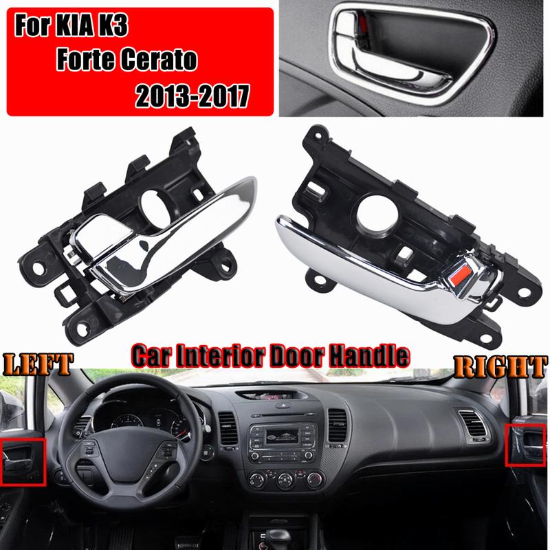 Left Right Interior ide Door Handle NEW For KIA K3 Forte Cerato 2013 2014 2015 2016 2017 82610-A7010 Auto Parts