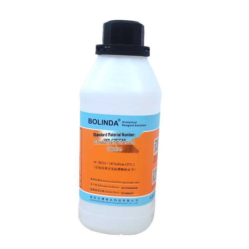Bolinda Potassium Chloride Conductivity Standard Solution 500ml