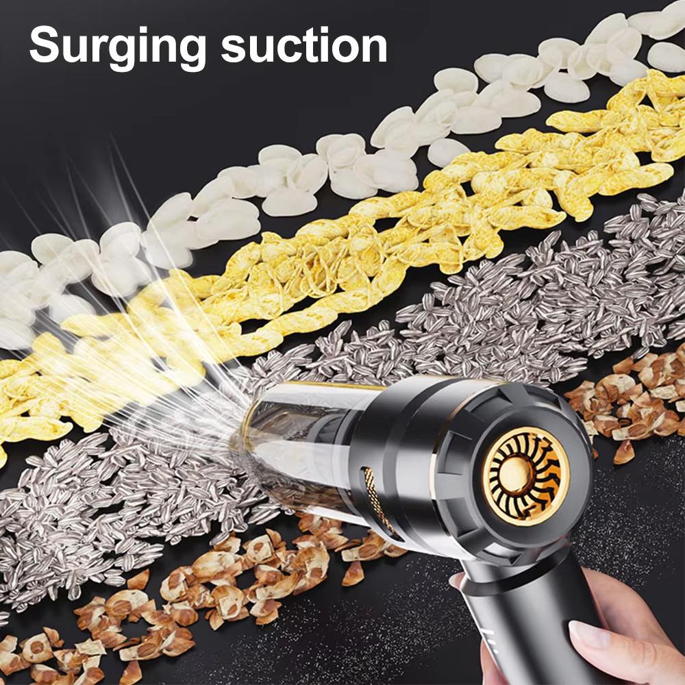 2026 New Powerful Car Vacuum Handheld Brushless Motor Auto Parts 6000mAh Large Capacity Battery Powerful Cordless Vacuum Cleaner Home Appliances