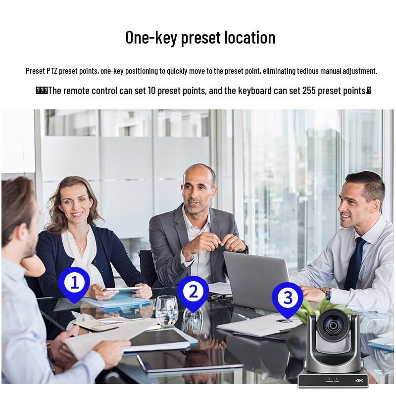 SHENGHUASHITONG 4K NDI PTZ Video Conferencing Camera (CN version)