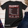 Funny Rugby Nutrition Facts Rugby Player Unisex T-shirt