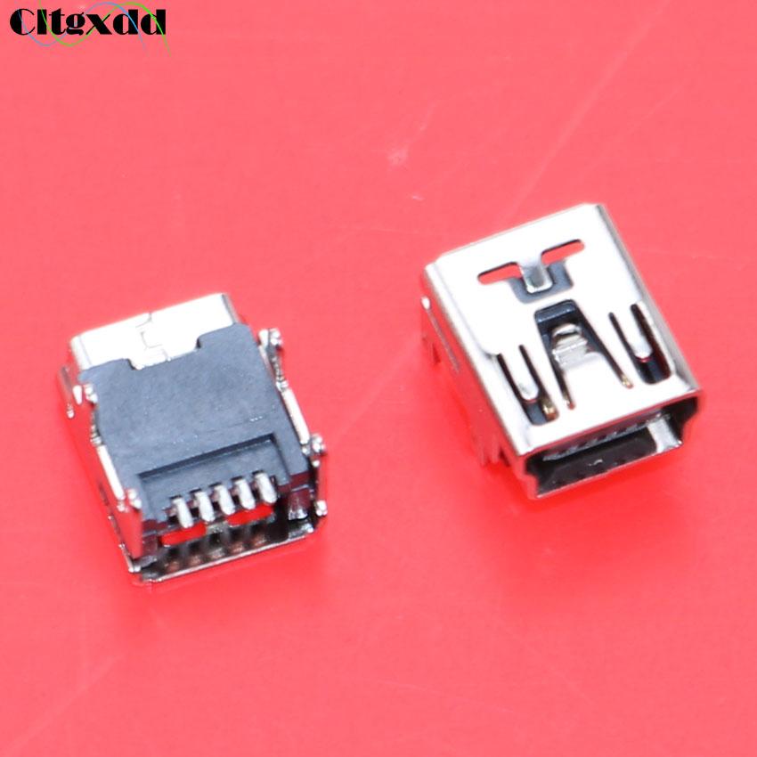 Cltgxdd 10PCS Female Mini USB Socket V3 Port For MP3 MP4 USB Type B 5pin 8Pin10Pin SMT SMD USB Jack Connector Repair Parts 4