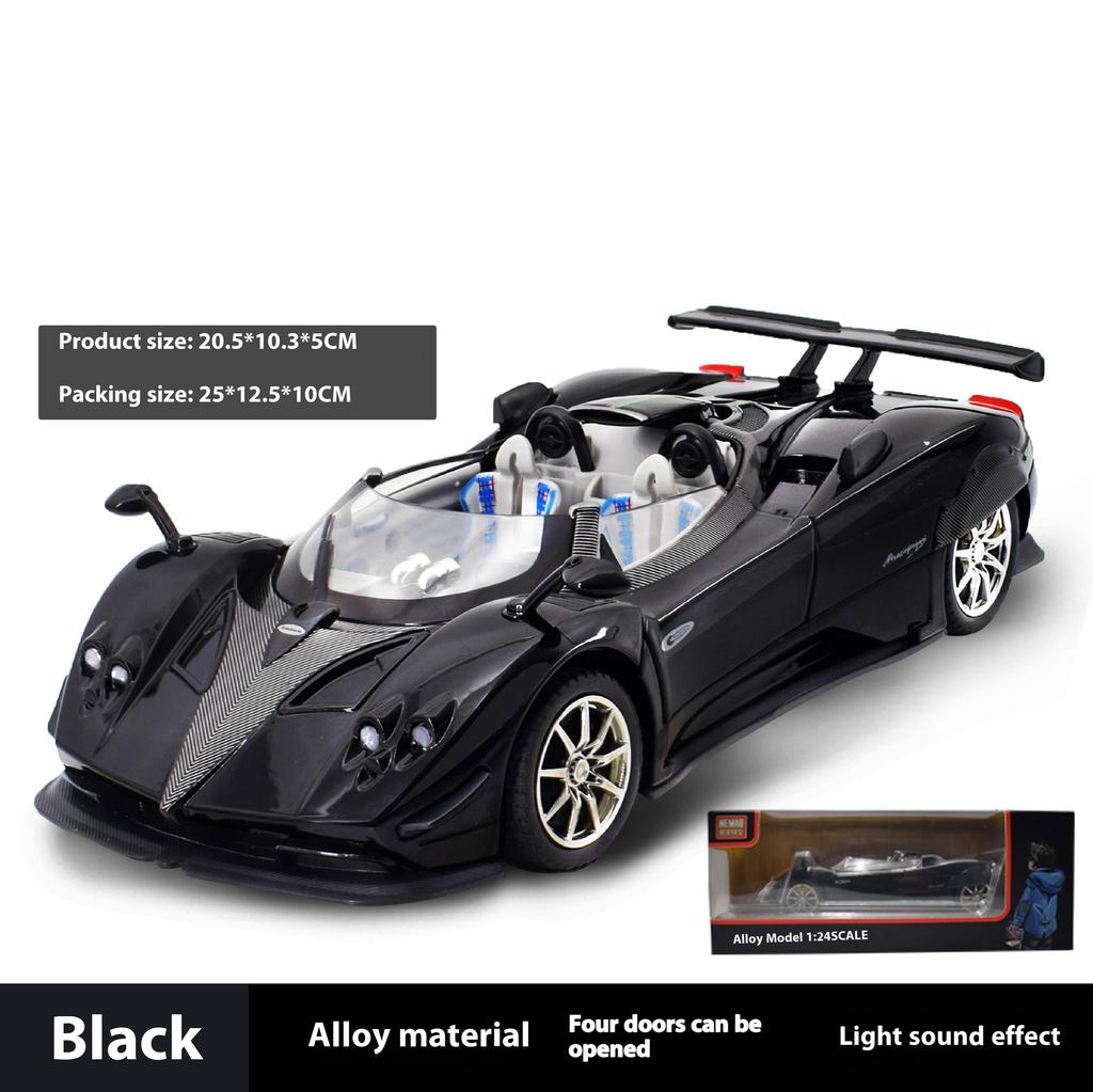 1/24 Scale Zonda HP Alloy Car Model Wind Son Car Model Collection Ornament Simulation Supercar Children Toy Car Boy Gift