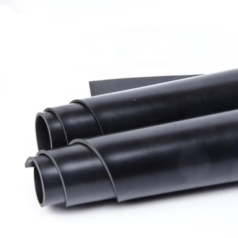 Custom NBR Nitrile Rubber Gasket Sheet - 500x500mm (1-4mm Thickness) | Acid, Oil & Alkali Resistant, Black (Industrial-Grade)