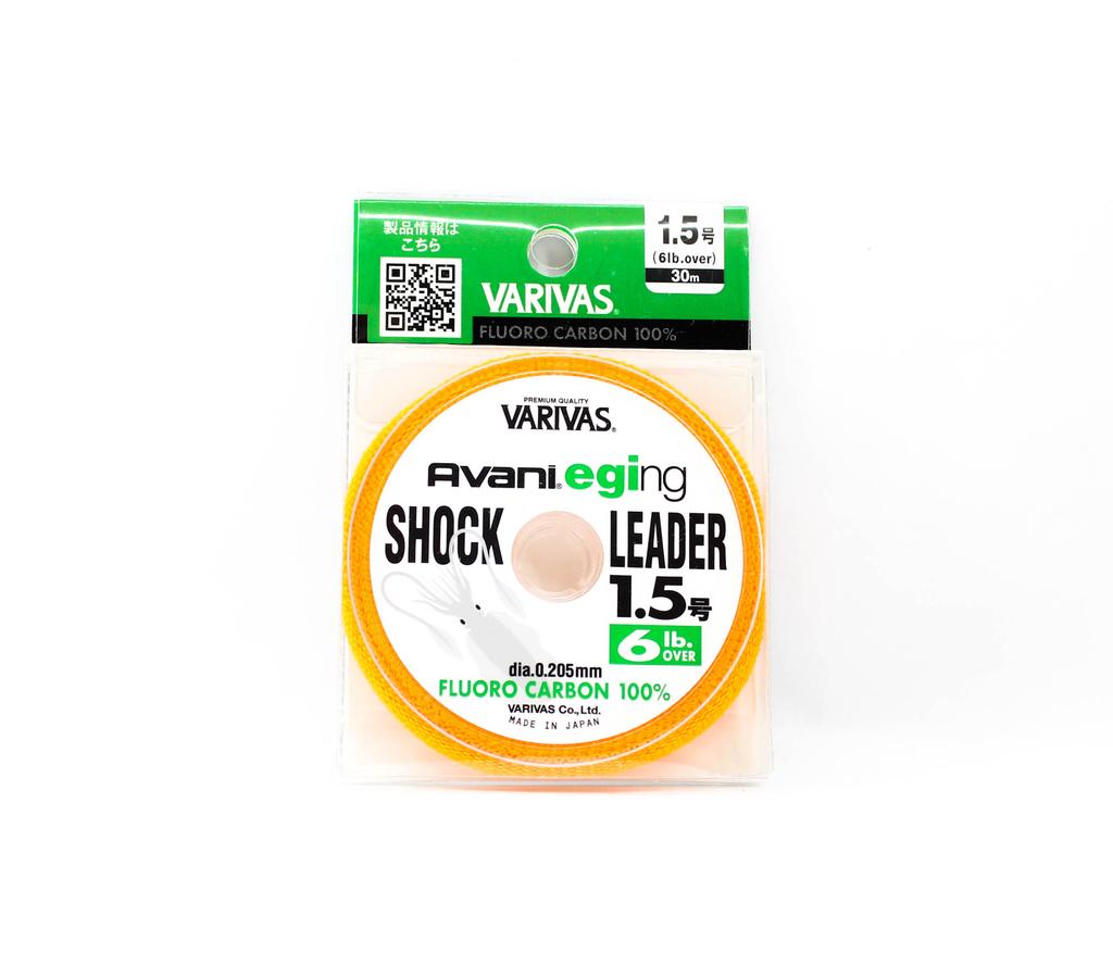 Varivas Fluorocarbonový Egingový Šokový Návazec 30m 1.5, 6lb (5279)