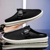 Men’s Sports Shoes Summer Backless Mules Casual Slippers Shoes Plus Size Sneakers for Students Sandals Over Sized 39-47