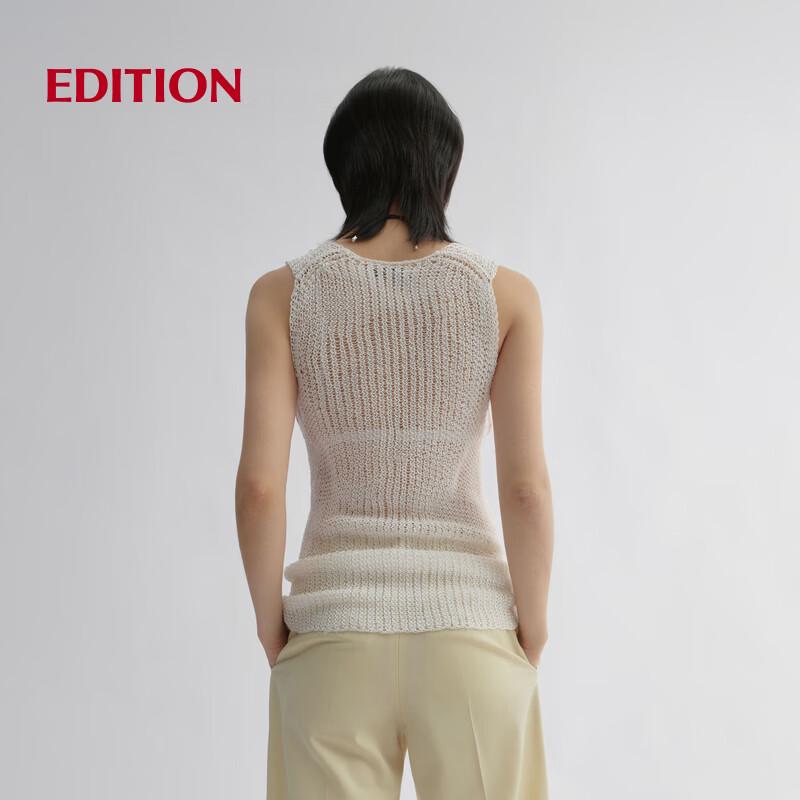 Edition RED LABEL 2025 Summer Mulberry Silk Knit Tank Top