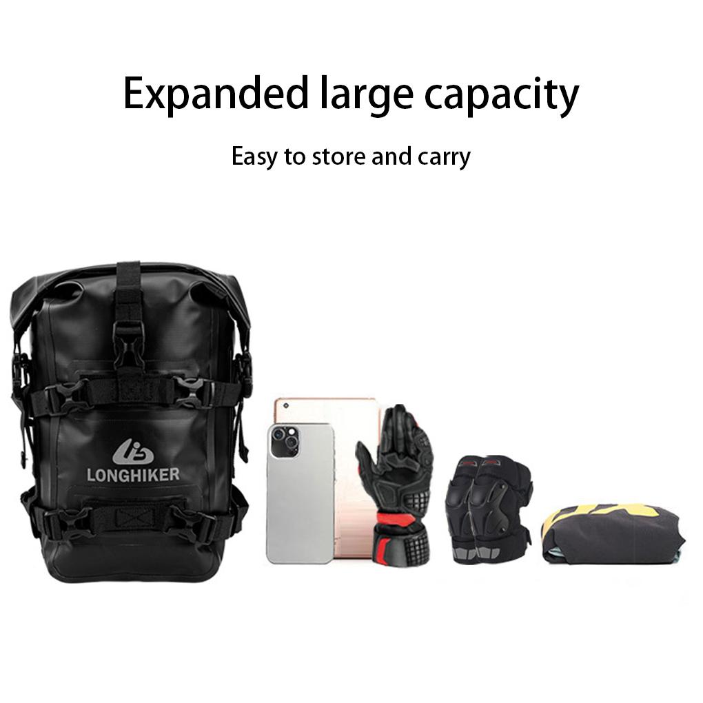 Telaio Paraurti Moto Barre Laterali Antiurto Borsa Impermeabile Zaino da Viaggio