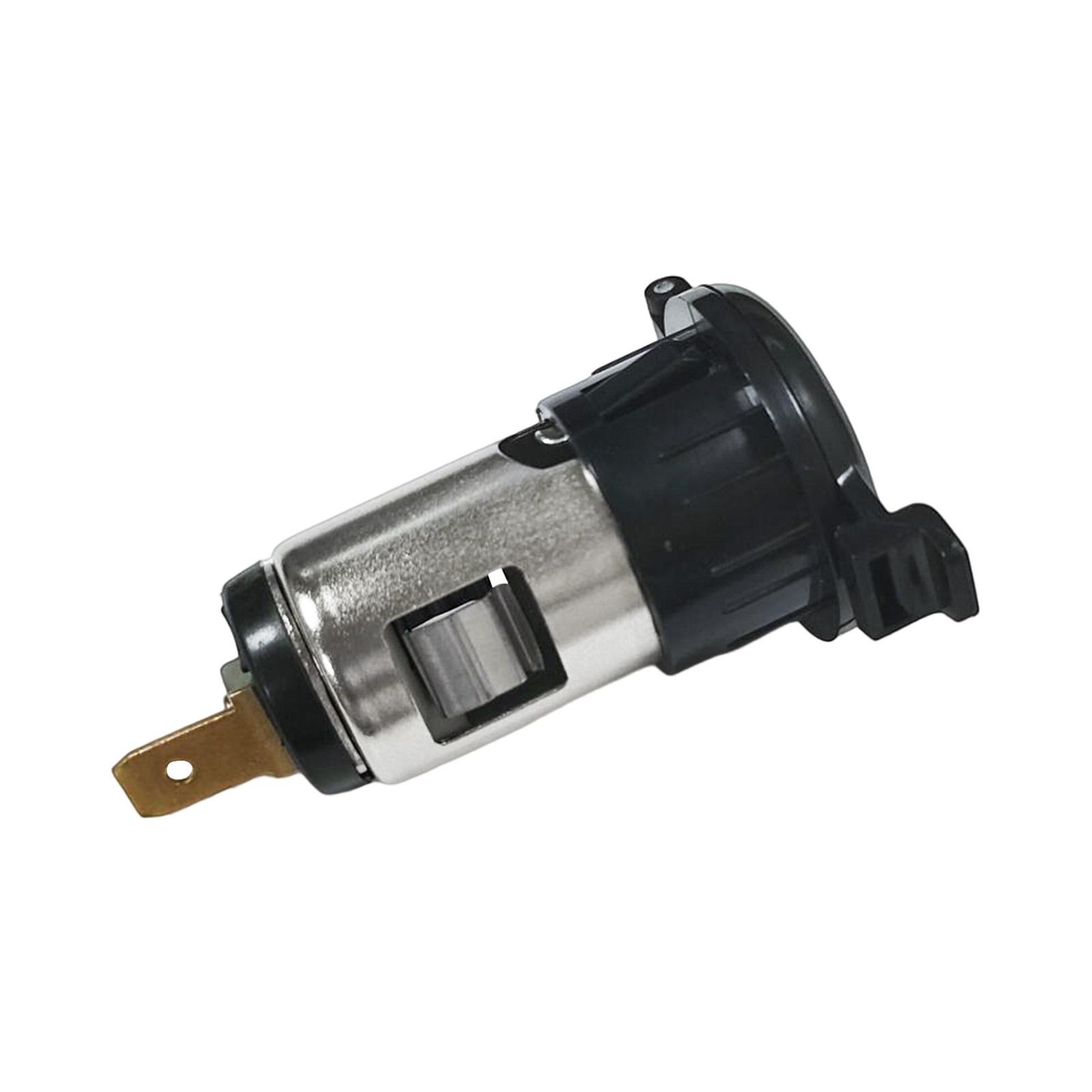

Auto Accessory Cigarette Lighter Socket Replacement Power Outlet with Waterproof Cover 12V-24V Cigarette Lighter Adapter 1