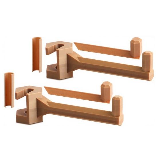 2Pcs Car Headrest Mount Bow Hanger Portable Universal SUV Truck Vehicle Outdoor Hunting Compound Recurve Bows Storage Hook Rack