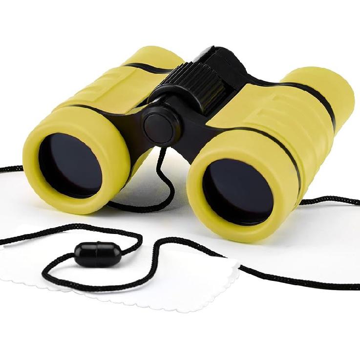 Binoculars for Kids, Toys for 3-12 Years Boys and Girls High-Resolution Optics Shockproof Mini Compact Toy Binoculars for Bird Watching, Hiking,