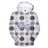 Hip Hop Beliebt Bequem Donut 3D-Druck Hoodies Sweatshirts Herren/Damen Sweatshirt Erwachsener/Kind Freizeit Pullover