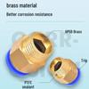 Li Shen PC Thread Straight Pneumatic Air Pipe Connector