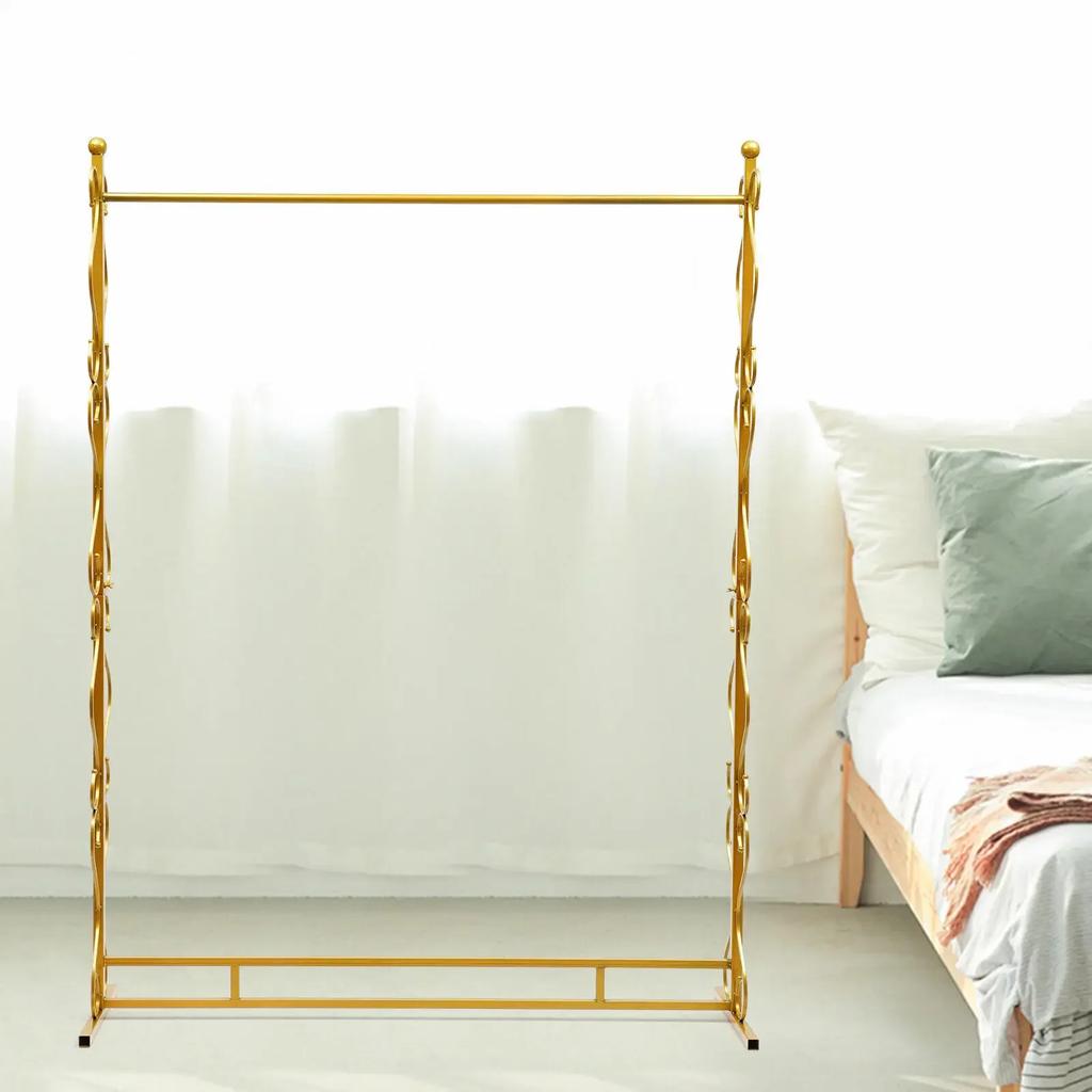Floor-Standing Garment Rack – Stylish Clothes Rack for Wedding Dresses & Daily Wear
