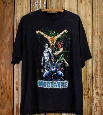 Vintage Mudvayne Concert T Shirt 2000 Black All Size Shirt