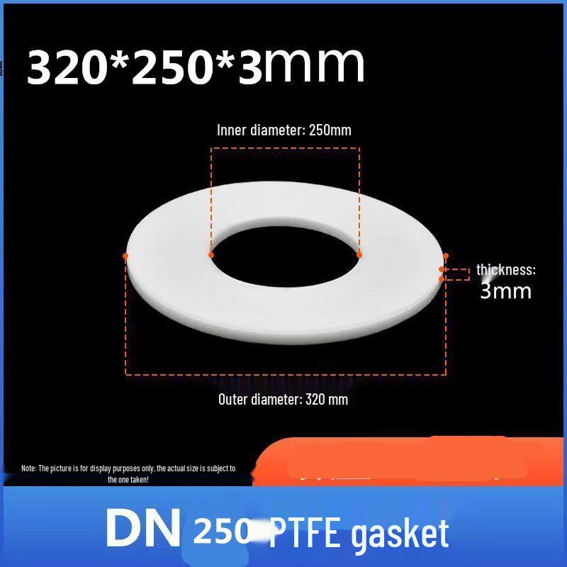 PTFE Teflon Gasket - Polytetrafluoroethylene Flange, Non-standard Machining