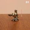 Pure Copper Feng Shui Turtle Statue Antique Brass Tortoise Figurine Lucky Charm Ornament for Home Office Business Place Decor