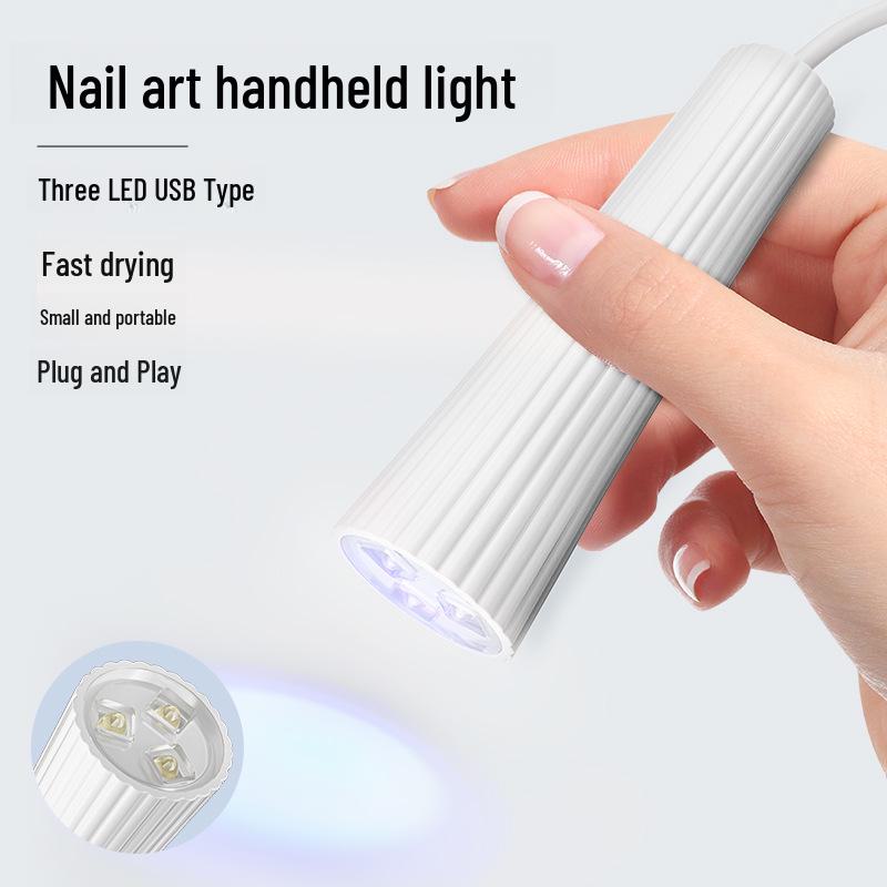 Portable Rechargeable UV Manicure Light Therapy Lamp