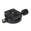 DM 55 Clamp and QR Quick Release Plate with Gradienter for 55mm Ball Head Arca Swiss RRS Wimberley