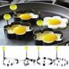 Cute Egg Shaper Mold, Stainless Steel Pan Rings for Sunny Side Up Eggs, Fun Breakfast Tool for Kids & Family, Nonstick Cooking Gadget