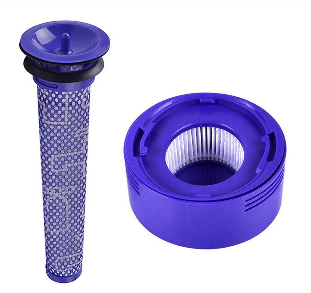 

LICHIFIT and Post Motor Filter for Dyson V7 V8 Replacement Parts Dyson Accessories Set of 2 Pre-Filter