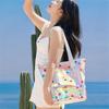 Holographic Transparent Beach Tote Bag Waterproof Large Capacity Travel Bag Dry Wet Separation Summer Swimming Shoulder Bag