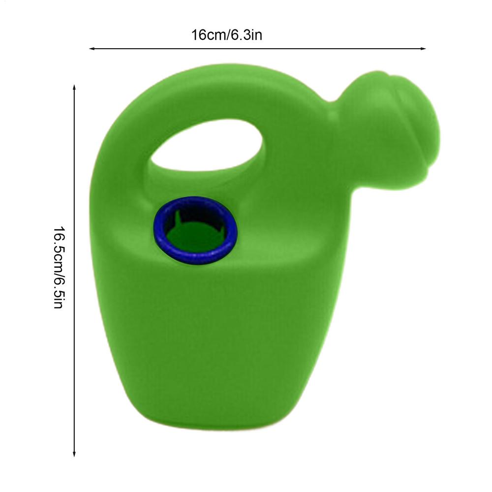Portable Garden Watering Pot Children Watering Pot Watering Pot Growing Tools Beach Play Catch The Sea Gift Watering Funnel зелёный