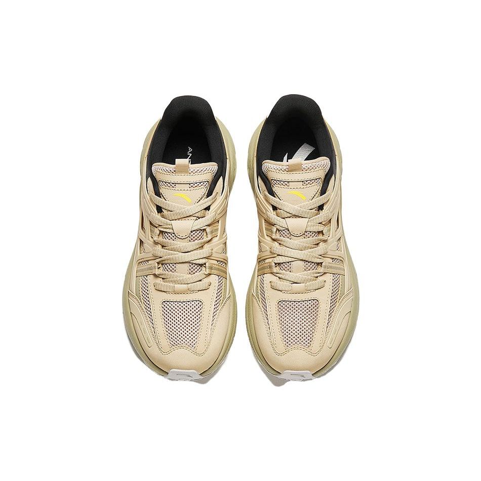 Anta AT955 Durable Low-Top Running Shoes Men Sneakers Yellow 912345598-4