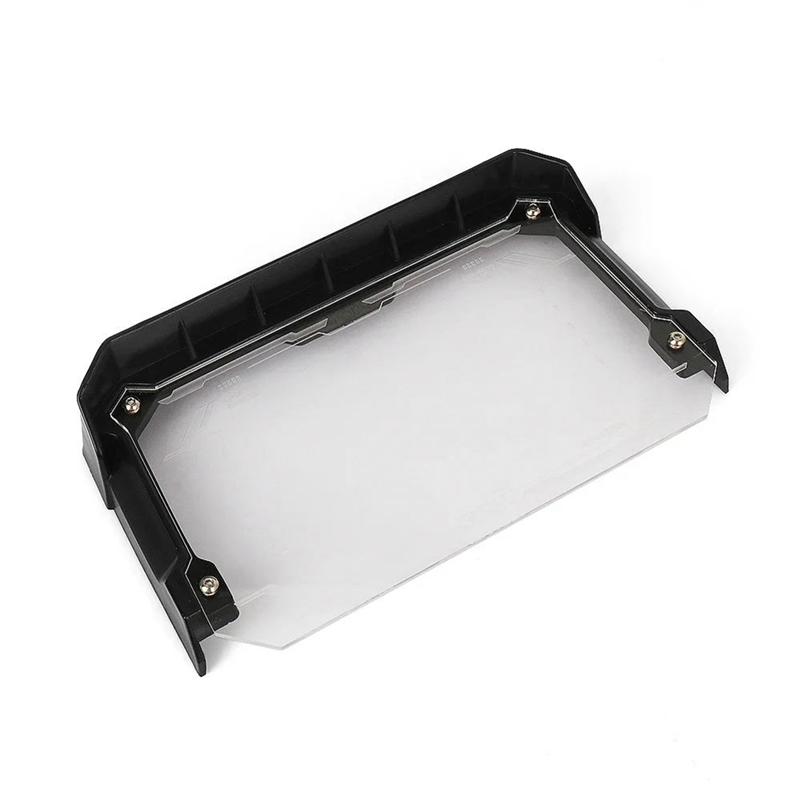 Authentic Motorcycle trument Cover Speedometer Guard Case Gauge Odometer Tachometer Protection For Yamaha MT-09 MT09 2024 202 Black  Transparent