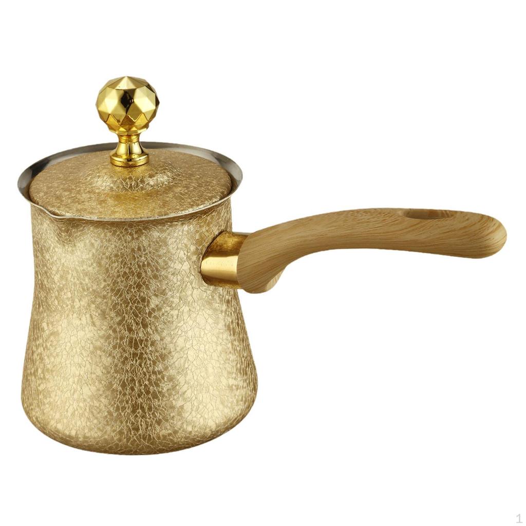 Coffee Pot Butter Milk Warmer Jug Chocolate Melting Teapot for Home Restaurant Office