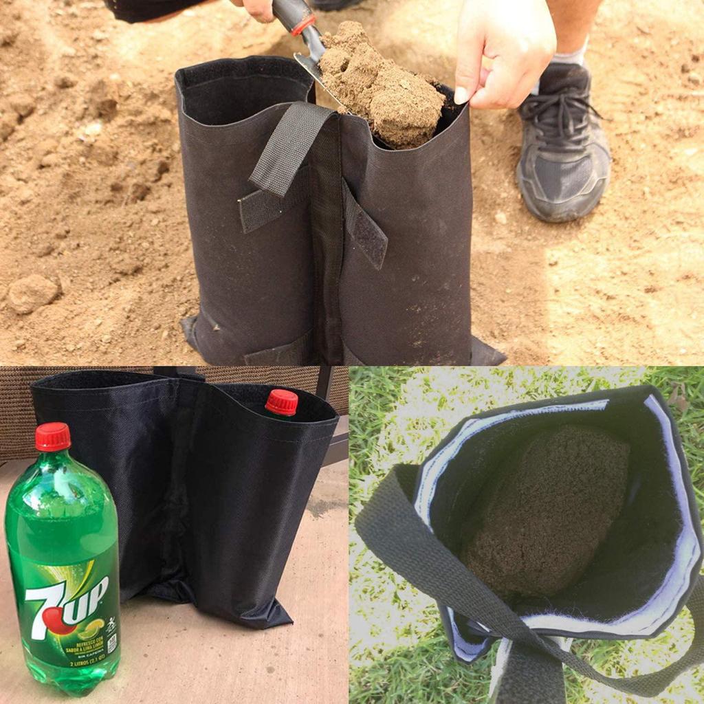Outdoor Tent Sandbag Weights for Sunshade and Windproof Awning Support