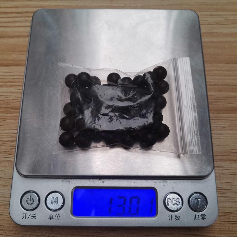 Weiche Gummikarpfenfischereiperlen Runde Rig-Perle 68mm Verschiedene Größen Packung mit 50