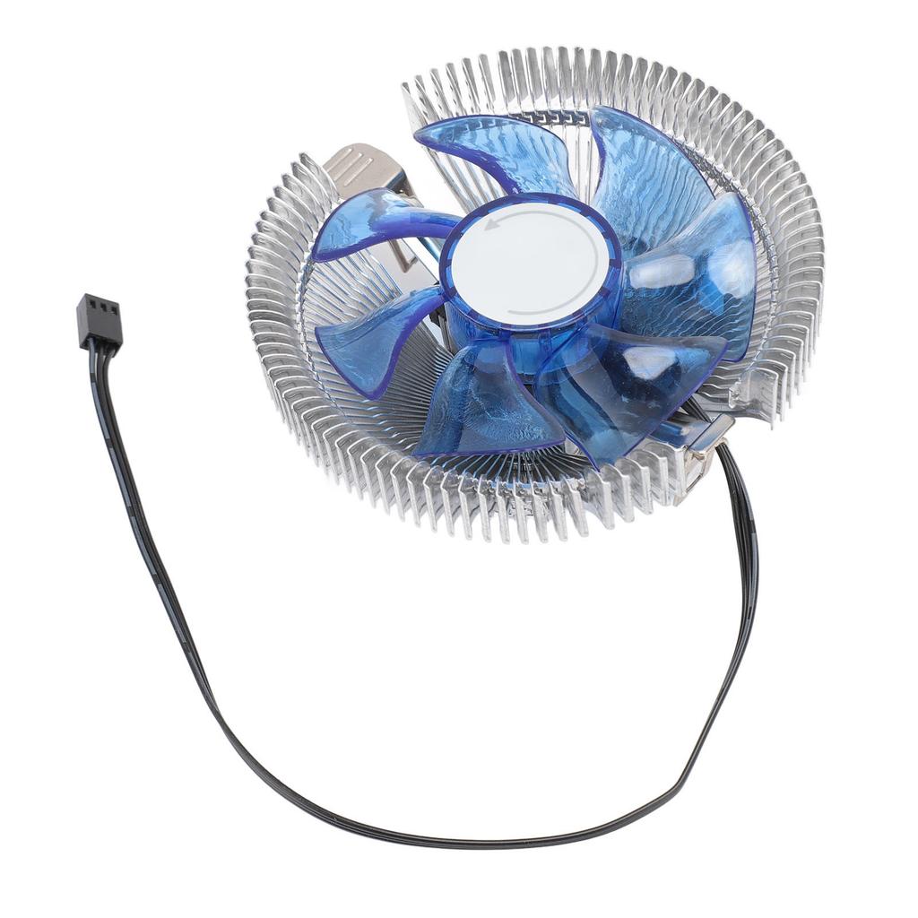 Blue Light CPU Cooling Fan Universal High Speed Low Noise CPU Cooler Fan for AMD Am2 for AMD3 S 754