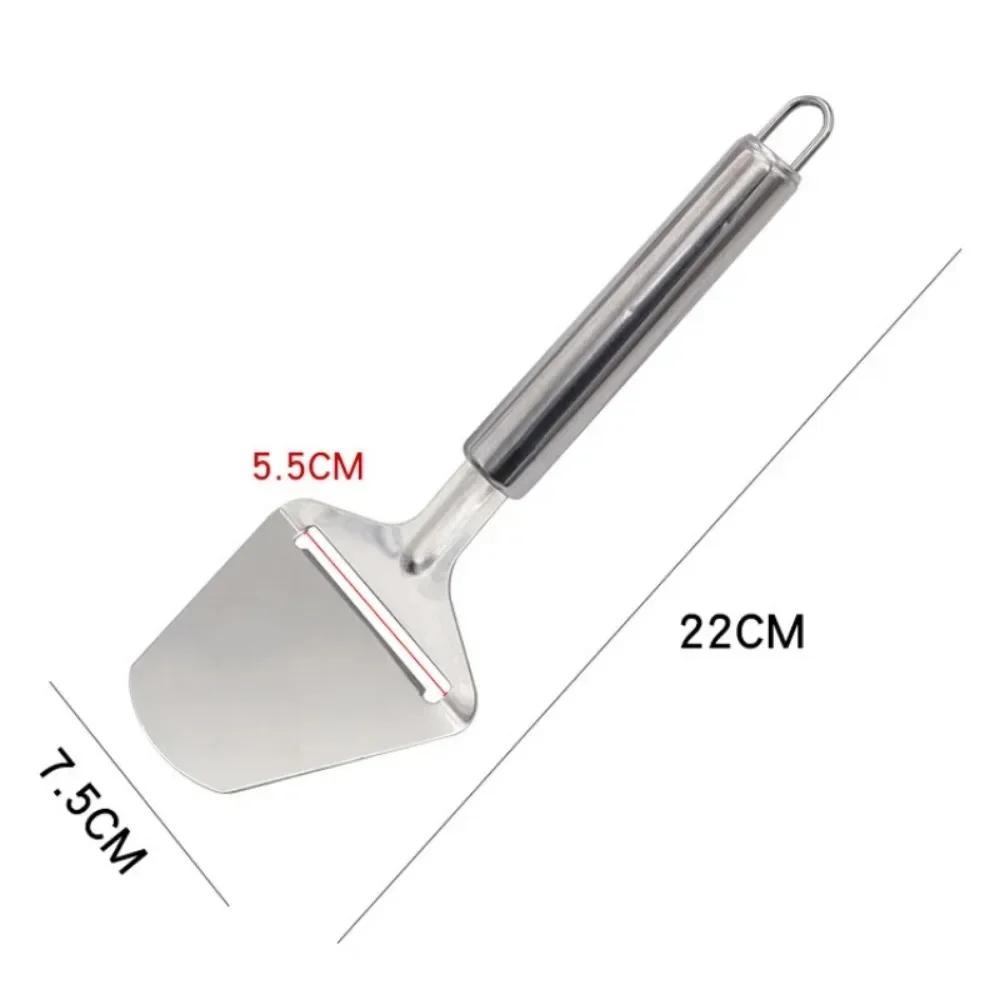 1pc Cheese Slicer Stainless Steel Vegetable Peeler Slicer Cutter Handheld Cutter Butter Slice Cutting Tools Kitchen Accessories