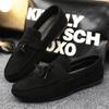 Tassel Man Moccasins Large Size 45 46 Penny Loafers Men Casual Shoes Lightweight Slip On Men's Flats Fashion Male Driving Shoes