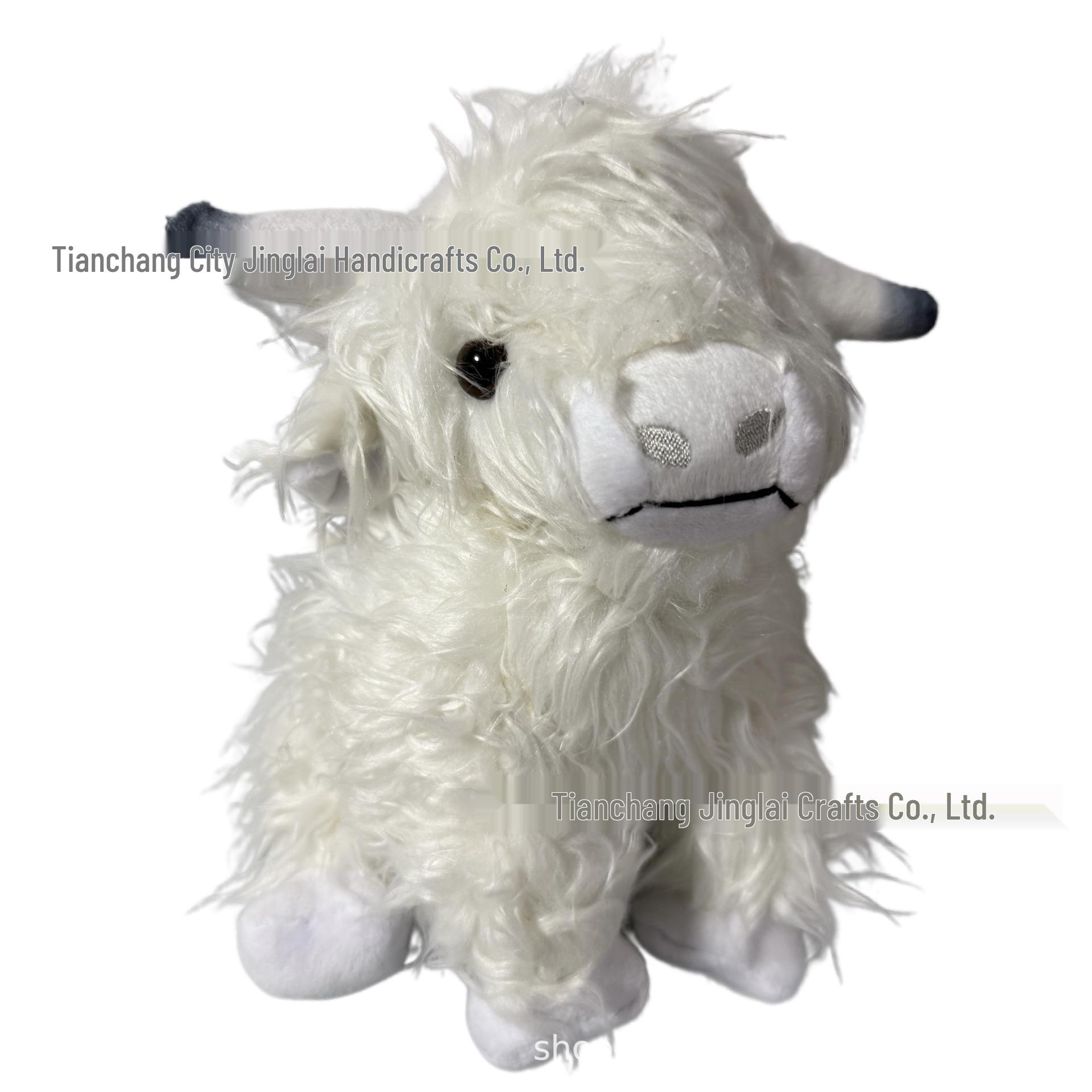 

Scottish Highland Cow Plush Doll - Long-haired Children s Fun Toy & Birthday Gift OPP Bag